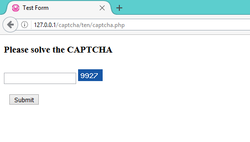 image based CAPTCHA 