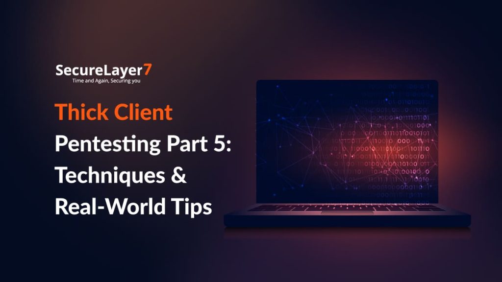 Intercepting thick clients sans domain: Thick Client Penetration Testing