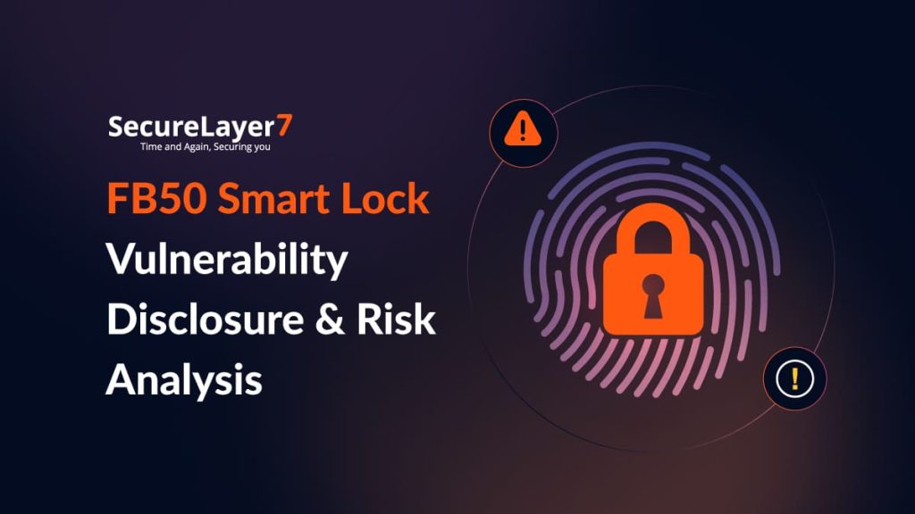 FB50 Smart Lock Vulnerability Disclosure (CVE-2019-13143)