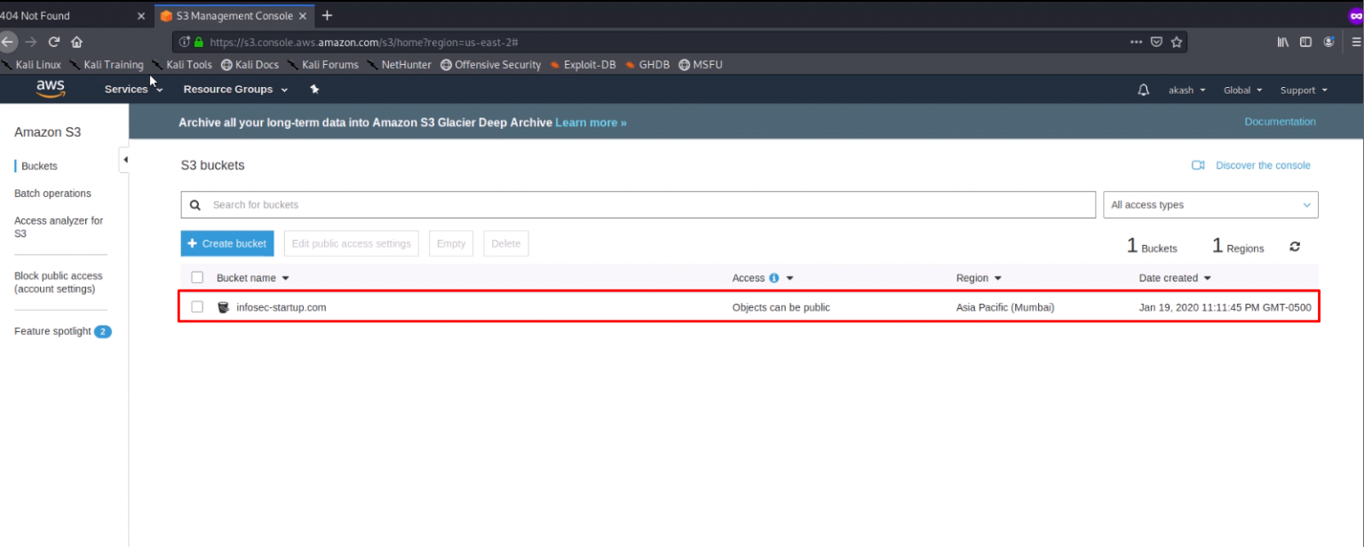 Amazon AWS S3 Bucket Account Takeover Vulnerability