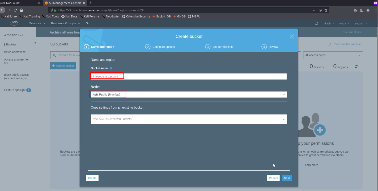 Amazon AWS S3 Bucket Account Takeover Vulnerability