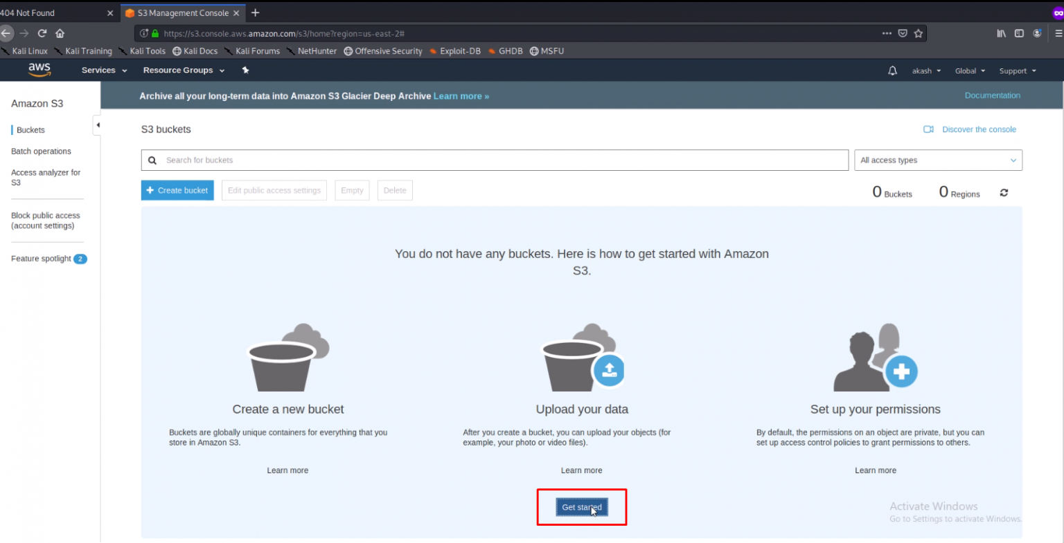 Amazon AWS S3 Bucket Account Takeover Vulnerability