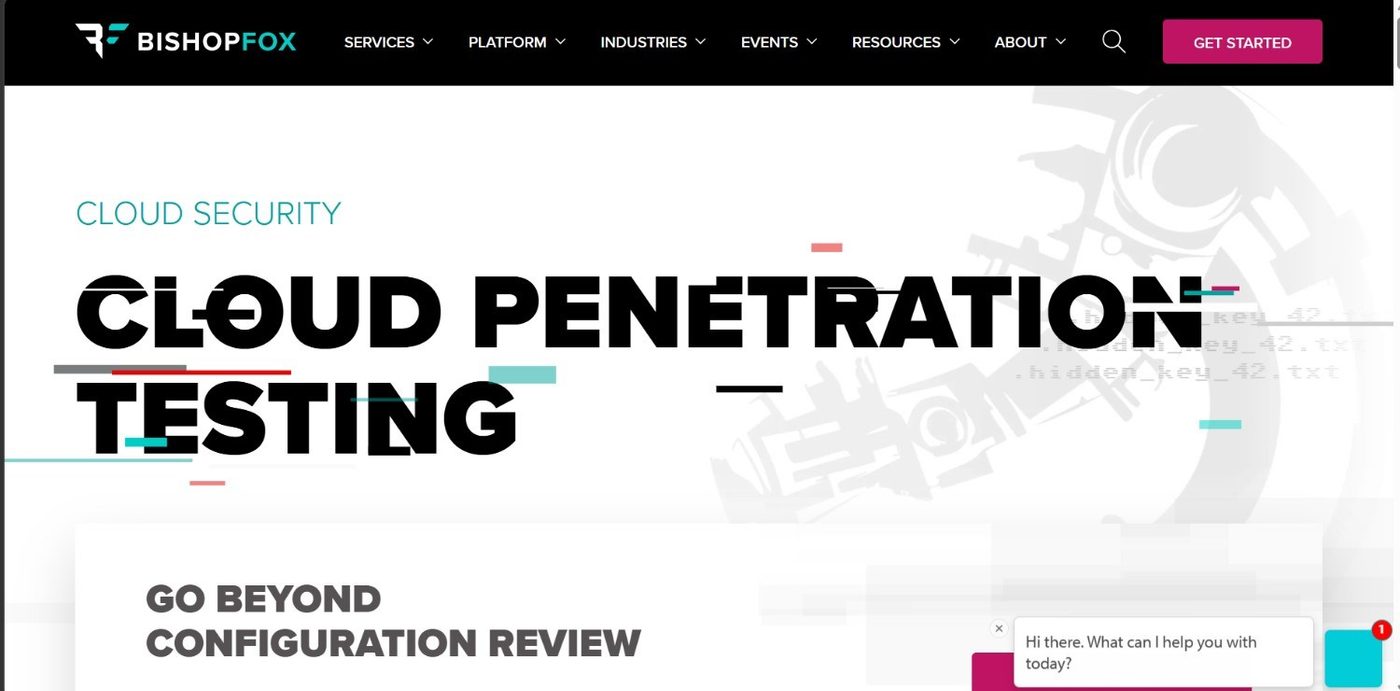 bishop fox cloud penetration testing 