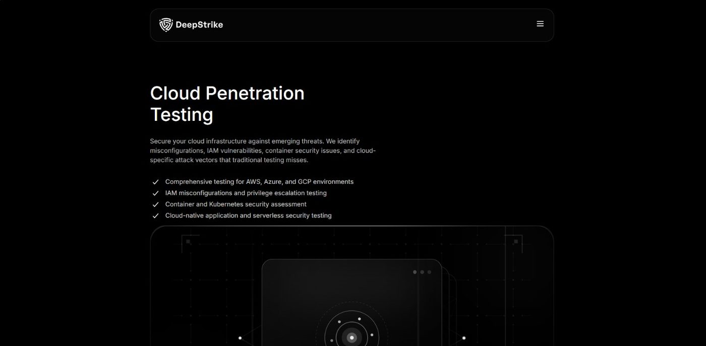deep strike cloud penetration testing 