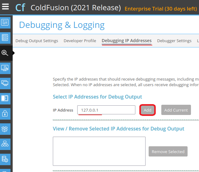 Adobe Coldfusion Vulnerability Debugging and Logging host & port