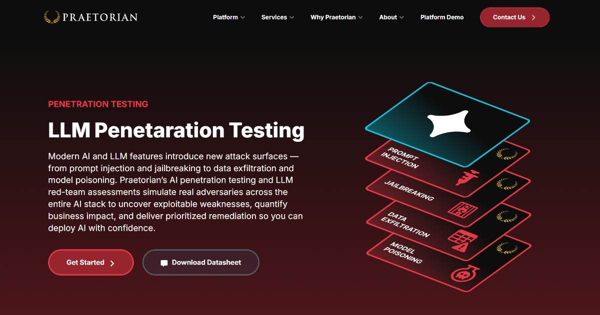 Praetorian llm penetration testing
