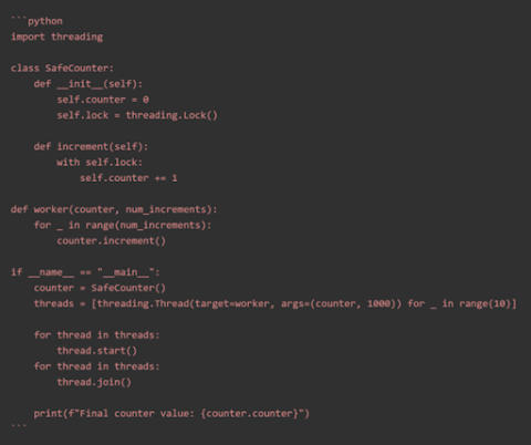 Eliminate Race Conditions in APIs with Synchronized Code