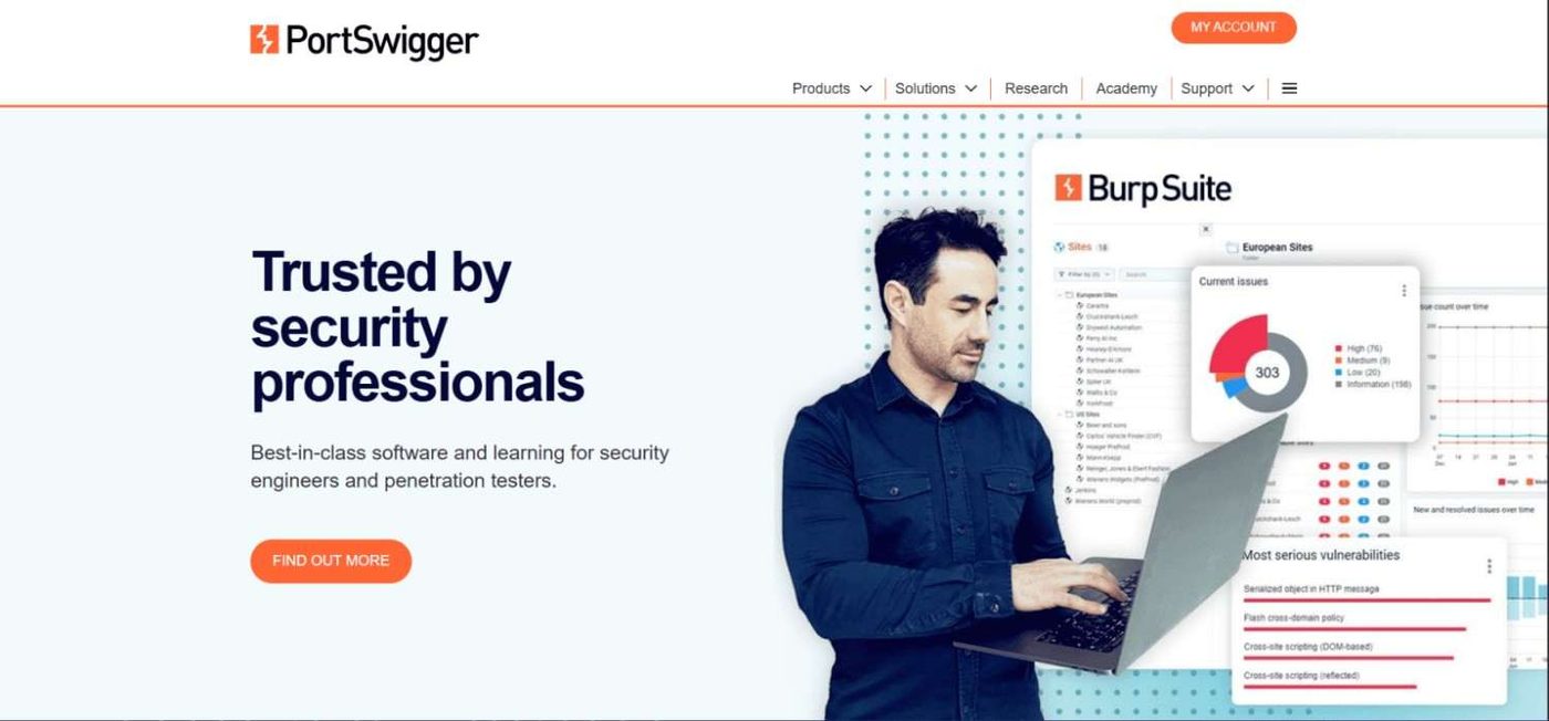 portswigger screenshot 
