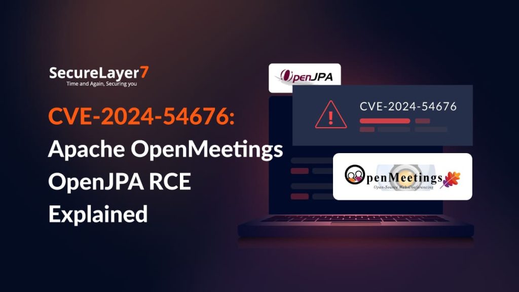 CVE-2024-54676 — Apache OpenMeetings OpenJPA Deserialization RCE