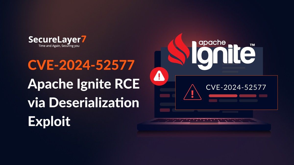 CVE-2024-52577 Apache Ignite RCE via Deserialization Exploit