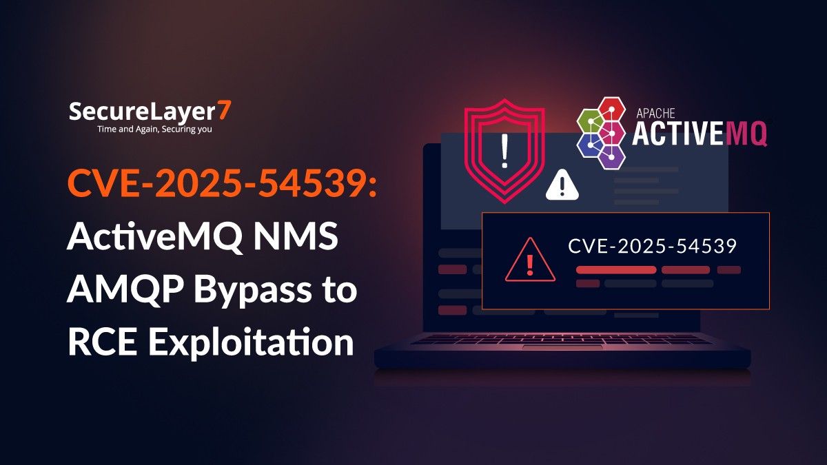 CVE-2025-54539: Apache ActiveMQ NMS AMQP Deserialization Policy Bypass to RCE