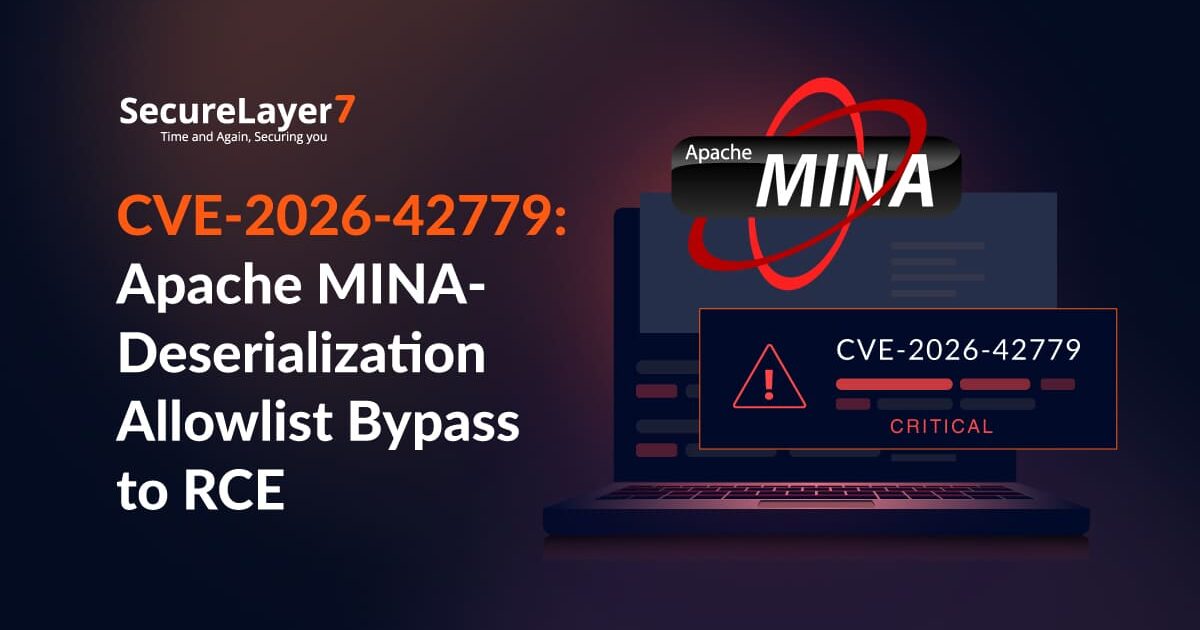 CVE-2026-42779: Apache MINA Deserialization Bypass to RCE