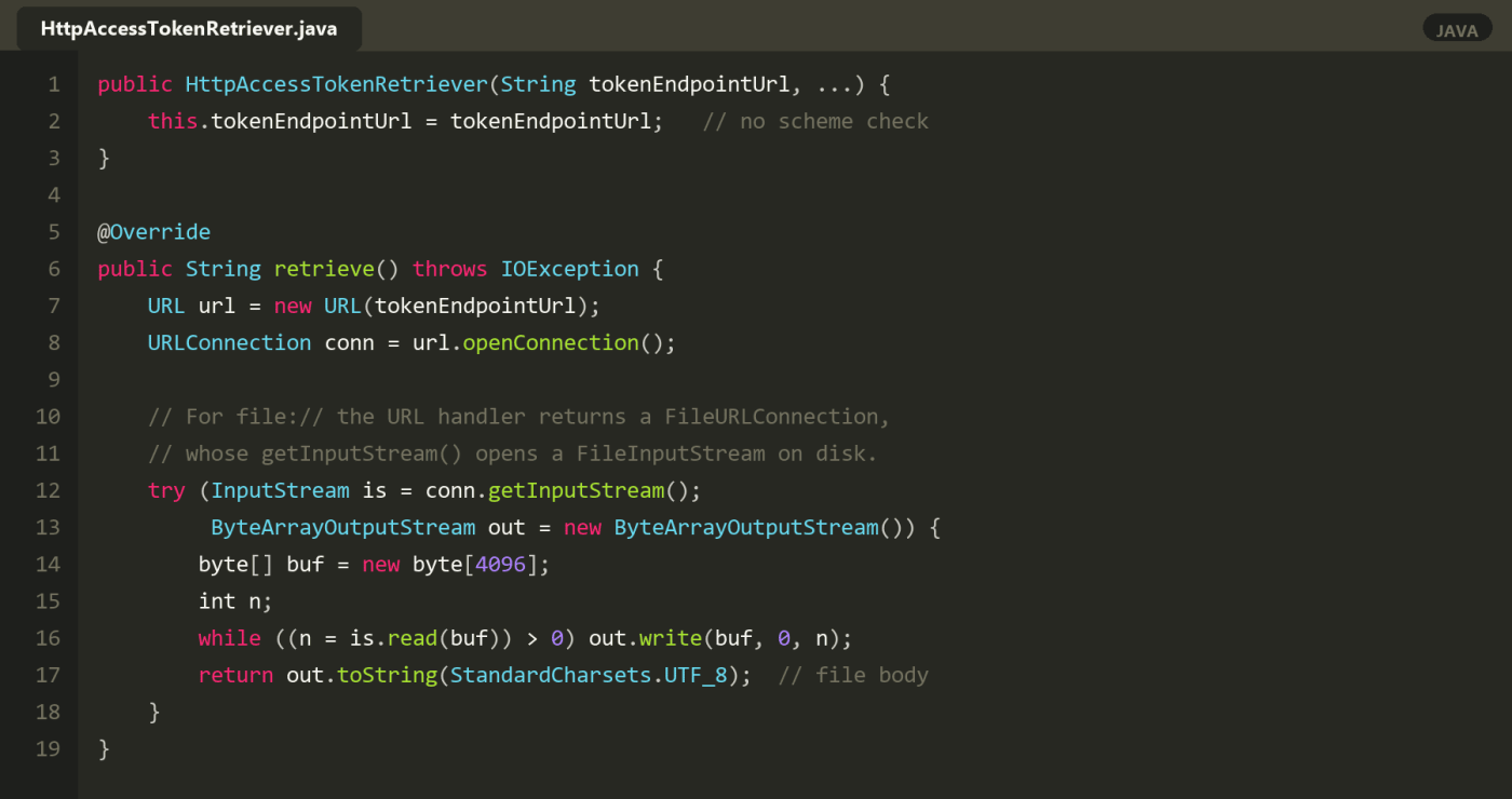 vulnerable code cve-2025-27817