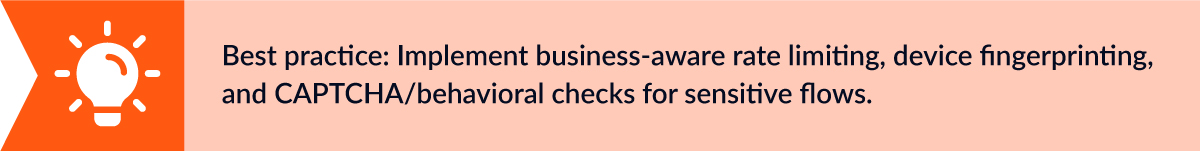 Unrestricted Access to Sensitive Business Flows